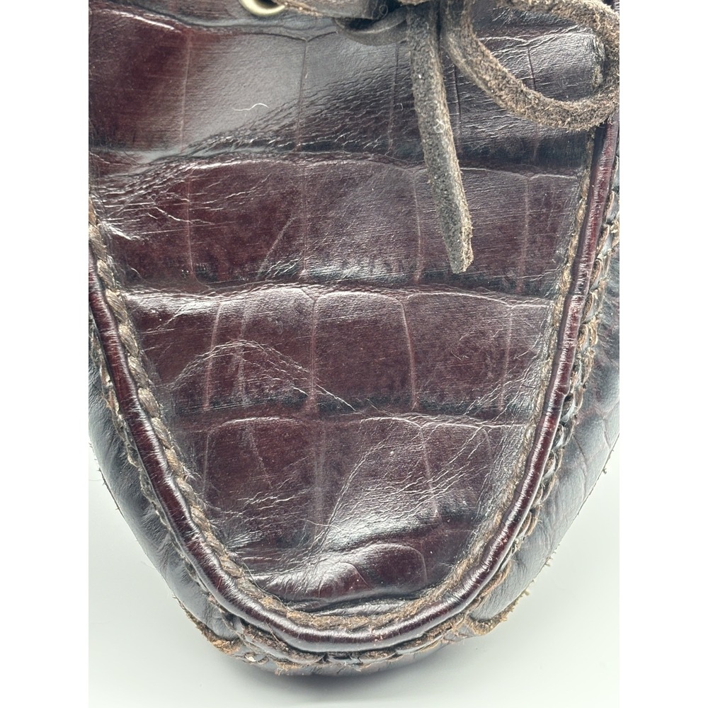 Cole Haan Gunnison Waxy Leather Boat Driver Loafers‎ Brown Men 11.5 - Picture 2 of 7